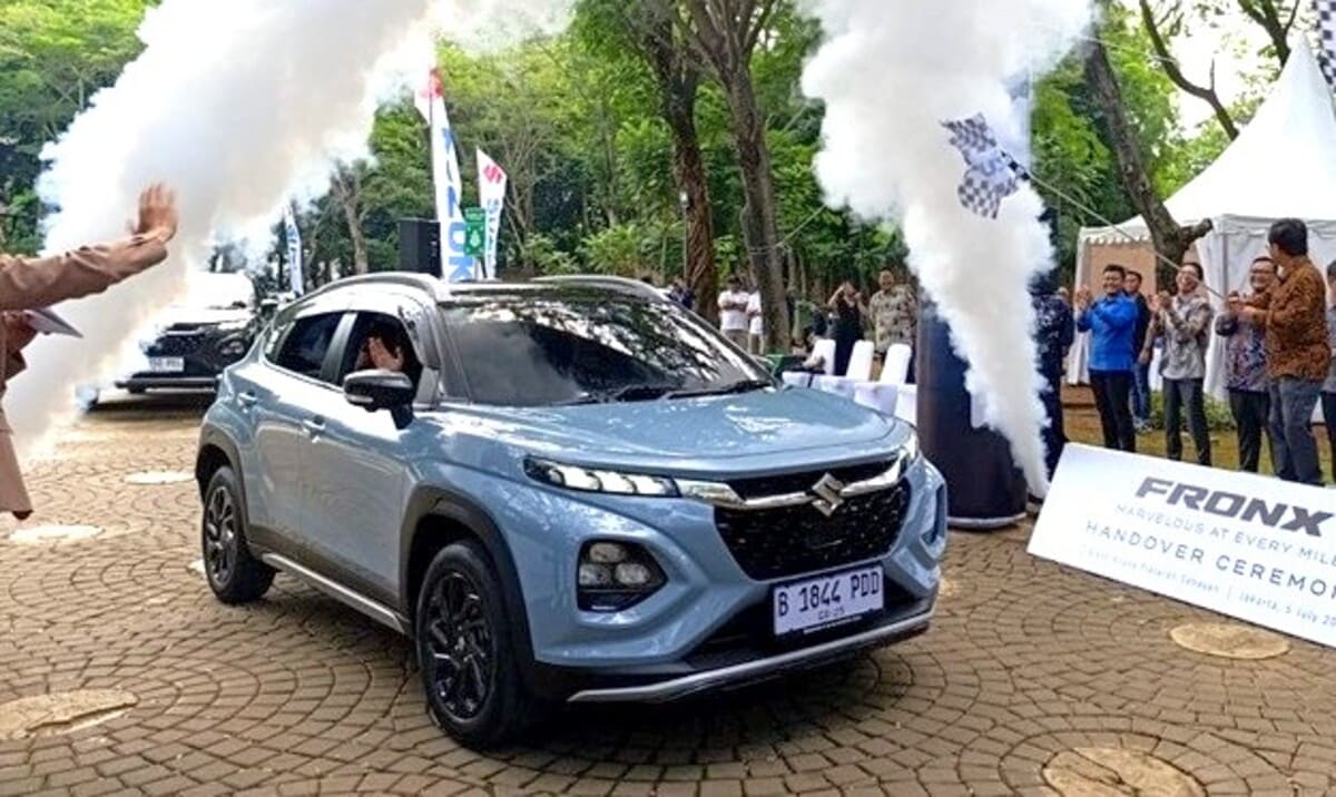 Handover Suzuki Fronx Pertama di Indonesia Meriah Banget